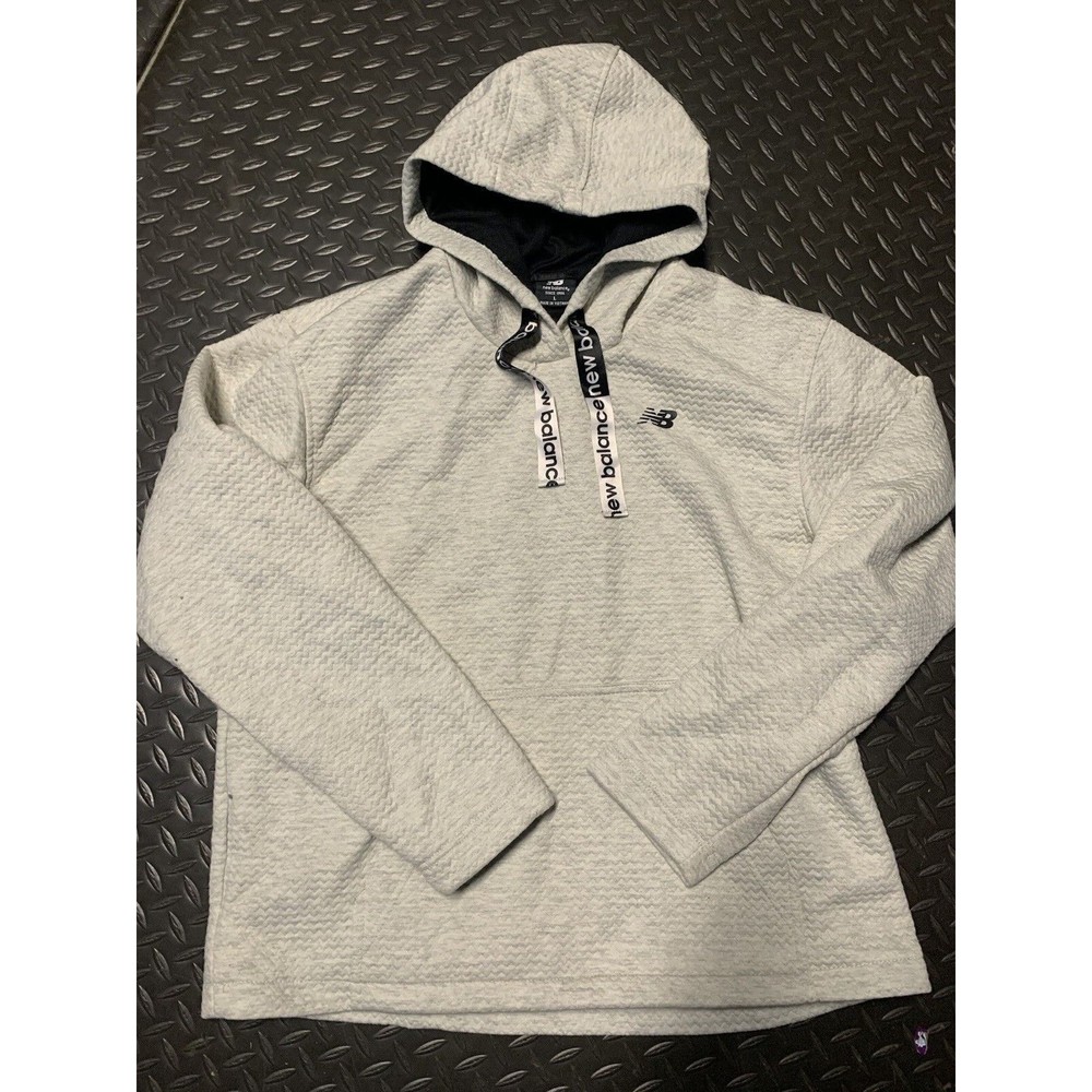 New Balance® KL2 Sig Hoodie | L | Grey | $80 missing drawstring for hoodie.